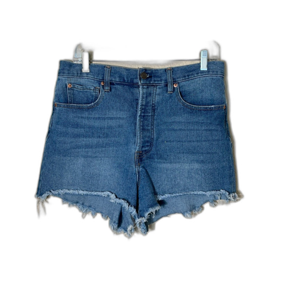 Vintage Y2K1990s GB Juniors Daisy Duke Cut Off Jean Denim Shorts 13 - Picture 1 of 6